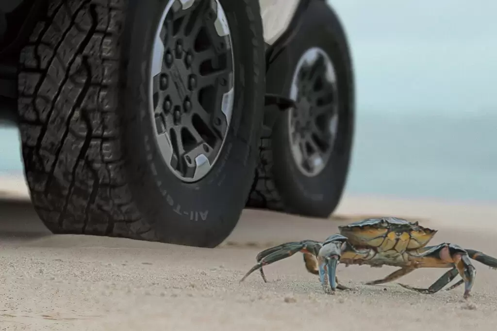 GMC Hummer EV Crab Mode
