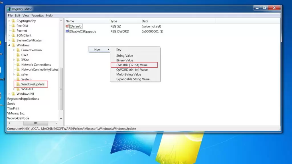 windows 10 registry