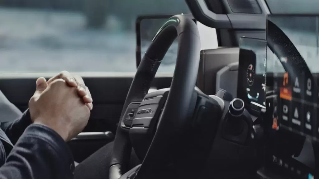 GMC Hummer EV Hands-free-driving