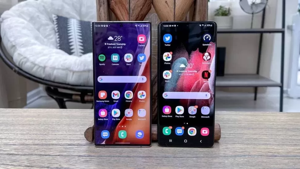 Samsung Galaxy S21 Ultra vs Galaxy Note20 Ultra