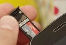 حافظه microSD در اندروید