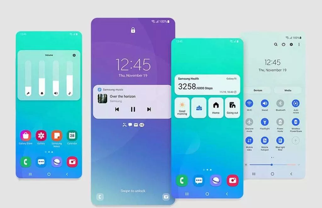 سامسونگ one ui 4.0